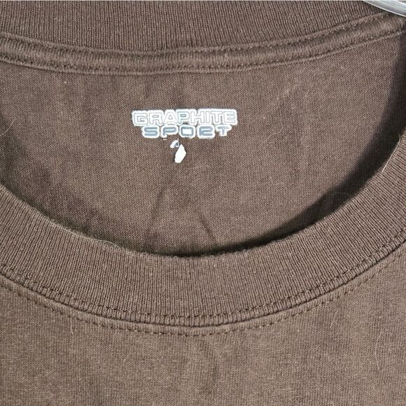 Graphite Sport Men’s T-Shirt 2X Cotton Casual Tee Atheisure Sportswear Outdoor - Picture 4 of 4